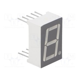 1 pcs x LUCKYLIGHT - KW1-561CSA - Display: LED, 7-segment, 14.2mm, 0.56', No.char: 1, red, 2.8÷3.6mcd
