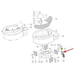 731379 0 shock-absorbing washer with screws