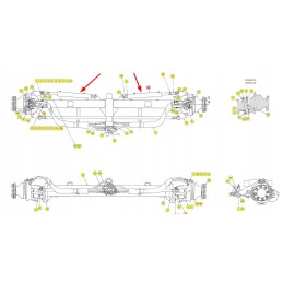 101718257 axle steering actuator