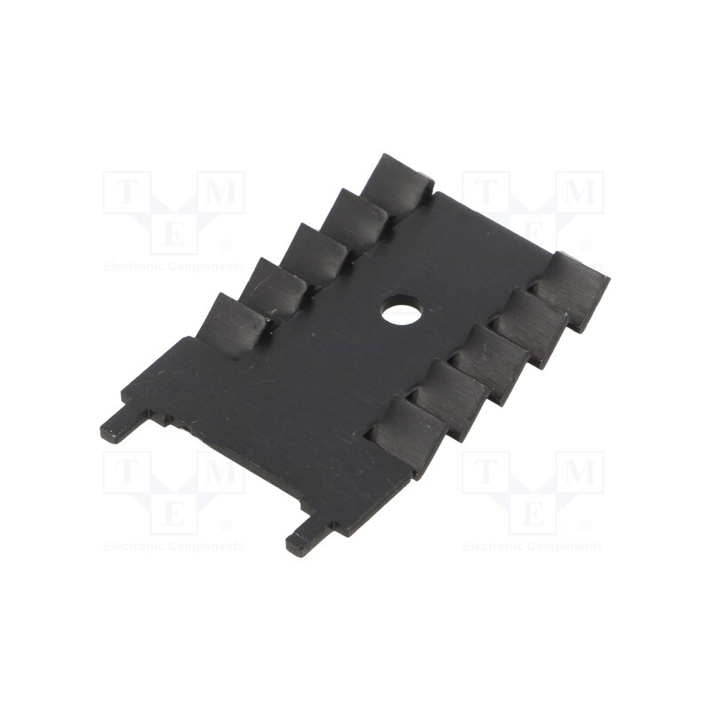 1 pcs x ALUTRONIC - FI300/SE - Heatsink: moulded, TO220, black, L: 4mm, W: 22mm, H: 31.6mm, 27K/W