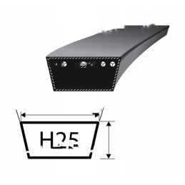 Green V-belt 25x16 3350 bizon h25 3350