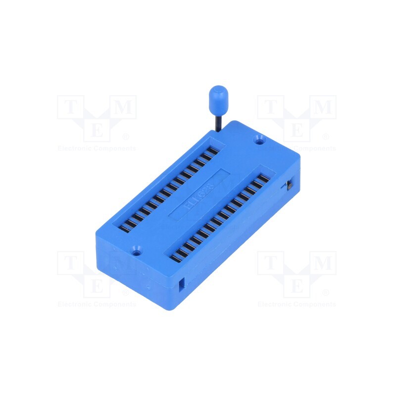 1 pcs x ECE - ELK628 - Socket: integrated circuits, ZIF, DIP28, 15.24mm, THT, demountable