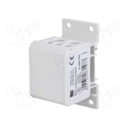 1 pcs x PAWBOL - E.4091/SZ - Splice terminal: distribution block, 2.5÷50mm2, ways: 1, grey