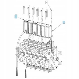 P70 spool sensor 2 sections
