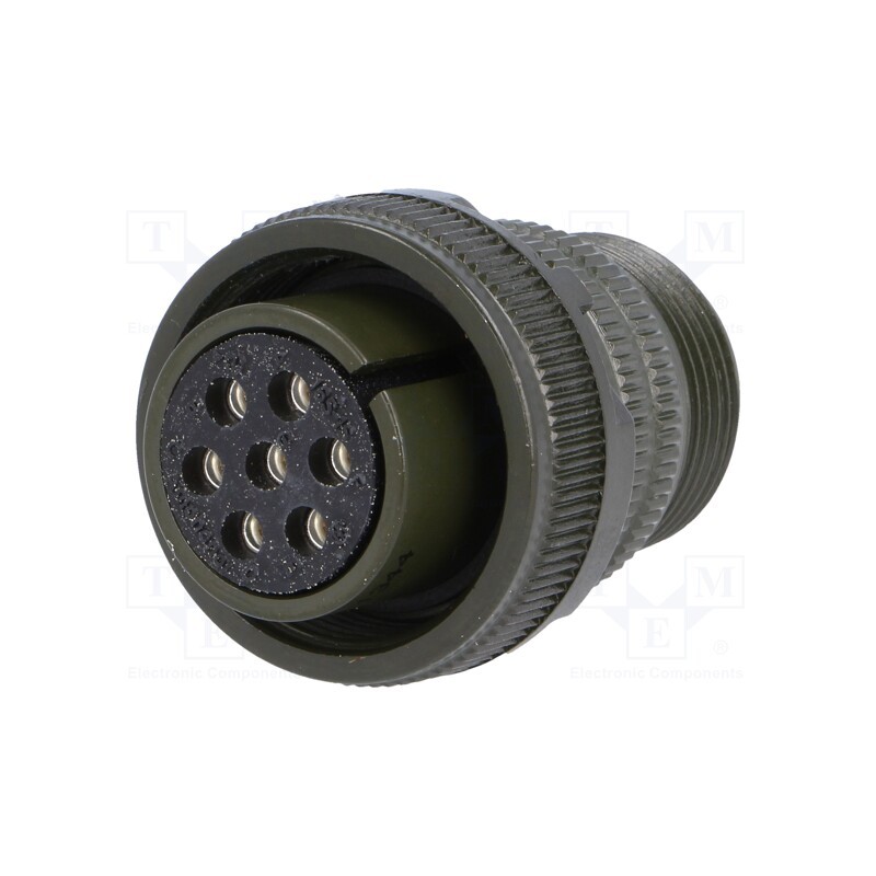 1 pcs x AMPHENOL - DS3106A 16S-1S - Connector: circular, size 16S, MS/DS, aluminium alloy, olive, plug