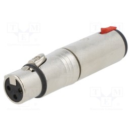 1 pcs x NEUTRIK - NA3FJ - ADAPTER XLRF 3POLE 1/4'' JACK'