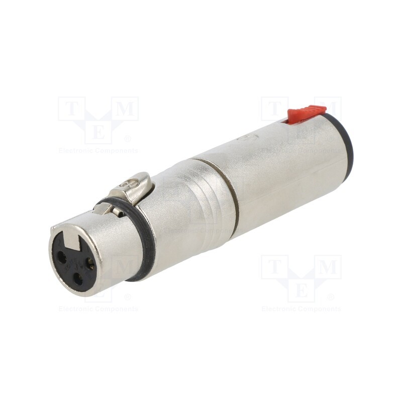 1 pcs x NEUTRIK - NA3FJ - ADAPTER XLRF 3POLE 1/4'' JACK'