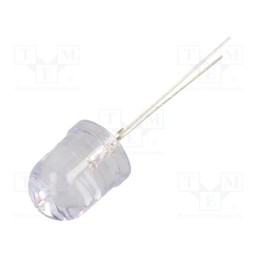 1 pcs x OPTOSUPPLY - OSO5PAA131A-1MA - LED, 10mm, orange, 1120÷1560mcd, 30°, Front: convex, 1.8÷2.2V