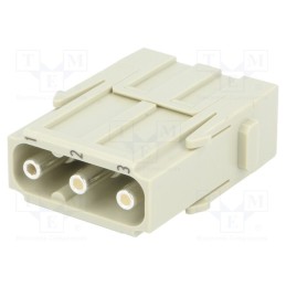 1 pcs x HARTING - 9140032601 - Connector: HDC, module, male, Han-Modular®, PIN: 3, screw terminal