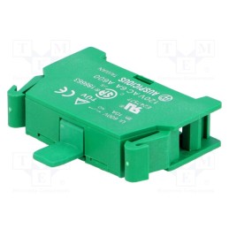 1 pcs x AUSPICIOUS - B-1/O - Contact block, 22mm,30mm, -20÷60°C, front fixing, Contacts: NO