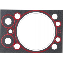 Silicone engine head gasket