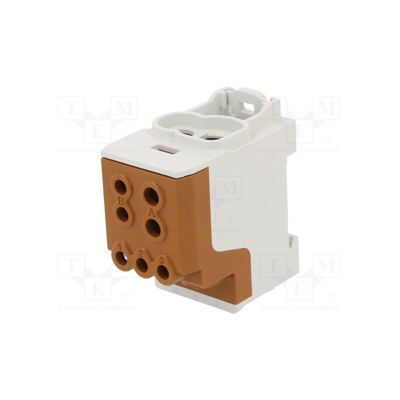 1 pcs x SIMET - 81602015 - Splice terminal: distribution block, 16mm2,35mm2,70mm2, ways: 1