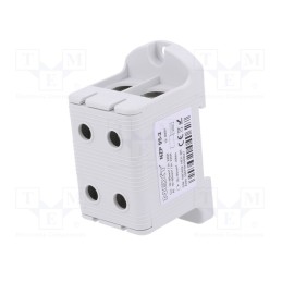1 pcs x POKu00d3J - B11-32D8 - Splice terminal: rail, 95mm2, ways: 1, terminals: 4, grey, polyamide