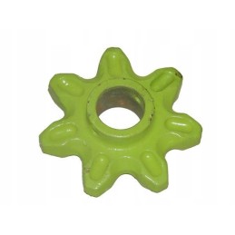 Lower conveyor wheel of the grain conveyor with 7