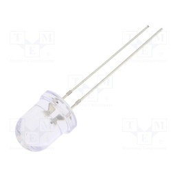 1 pcs x OPTOSUPPLY - OSYBP28131A - LED, 8mm, blue/yellow, 30°, Front: convex, 2.1÷2.6/2.9÷3.4V, round