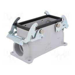 1 pcs x ILME - JCVP 16 - Enclosure: for HDC connectors, JEI®-V, size 77.27, closed, PG21