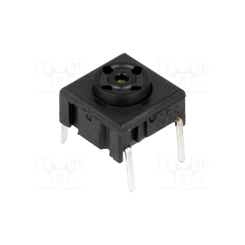 1 pcs x MEC - 3ETH9 - Microswitch TACT, SPST-NO, Pos: 2, 0.05A/24VDC, THT, none, 3.5N