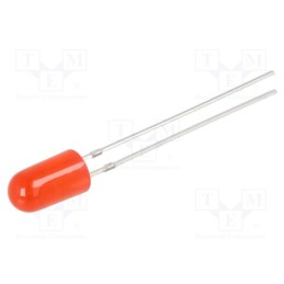 1 pcs x OPTOSUPPLY - OSR5JS5F64B - LED, 4.8mm, red, blinking, 220÷330mcd, 60°, 3/3.5/5V, 20mA, 1.8Hz
