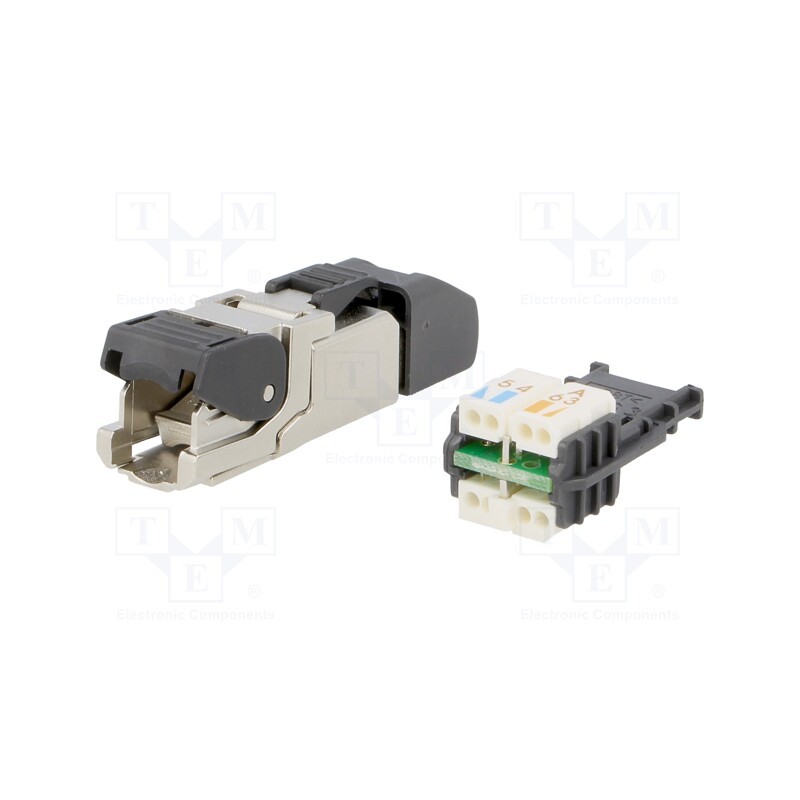 1 pcs x LAPP - 21700600 - Plug, RJ45, PIN: 8, Cat: 6a, shielded, Layout: 8p8c, 5÷9mm, for cable