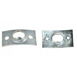 The upper and lower handle of the bison snail finger guide