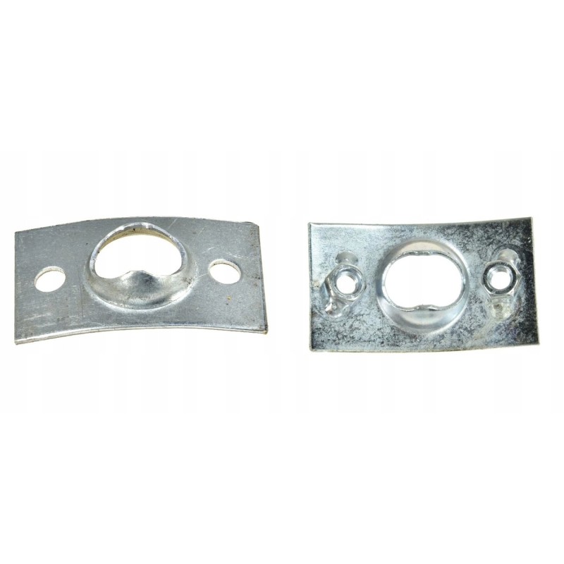 The upper and lower handle of the bison snail finger guide