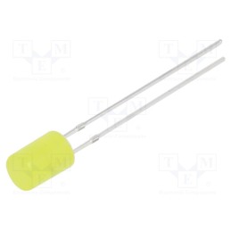 1 pcs x OPTOSUPPLY - OSY5PA5GE4B-12V - LED, 5mm, yellow, 220÷330mcd, 140°, Front: flat, 15V, No.of term: 2