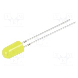 1 pcs x OPTOSUPPLY - OSY5JS5F64B - LED, 4.8mm, yellow, blinking, 220÷330mcd, 60°, 3/3.5/5V, 20mA, 1.8Hz