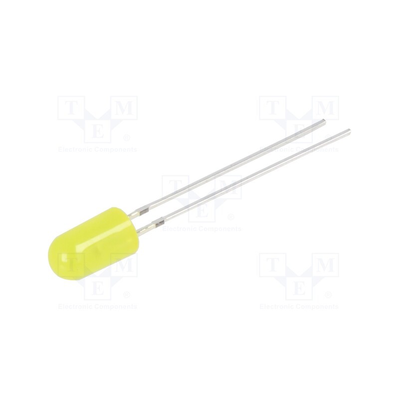 1 pcs x OPTOSUPPLY - OSY5JS5F64B - LED, 4.8mm, yellow, blinking, 220÷330mcd, 60°, 3/3.5/5V, 20mA, 1.8Hz