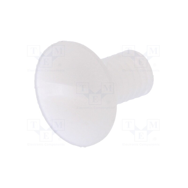 10 pcs x DREMEC - 8G202M4X08 - Screw, M4x8, 0.7, Head: countersunk, slotted, 1,3mm, polyamide