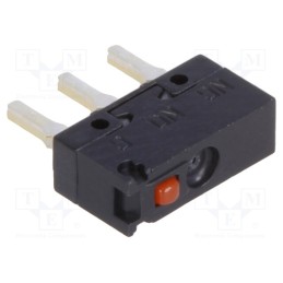1 pcs x PANASONIC - AV440461 - Microswitch SNAP ACTION, 0.1A/30VDC, without lever, SPDT, Pos: 2