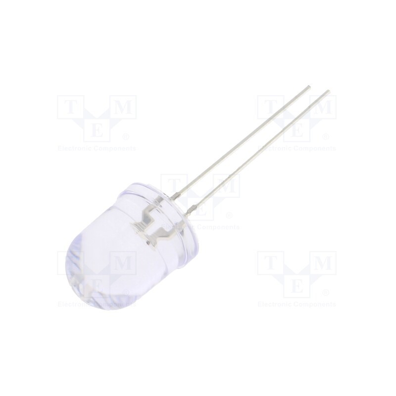 1 pcs x OPTOSUPPLY - OSYBP2A131A - LED, 10mm, blue/yellow, 30°, Front: convex, 2.1÷2.6/2.9÷3.4V, round