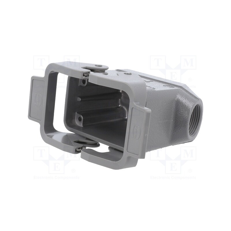 1 pcs x HARTING - 9300101531 - Han B Hood Side Entry LC 2 Levers PG 16