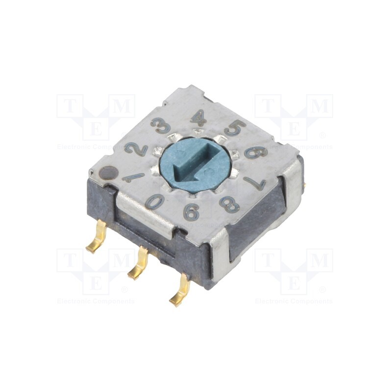 1 pcs x SUNGMUN ELECTRONICS - MADR-10S - Encoding switch, DEC/BCD, Pos: 10, SMT, Rcont max: 80mΩ, M