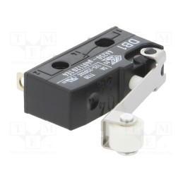 1 pcs x ZF - DB1C-A1RC - Microswitch SNAP ACTION, 6A/250VAC, 0.1A/80VDC, with roller