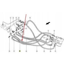 317499 1 single-braided hydraulic hose 1sn06 nn
