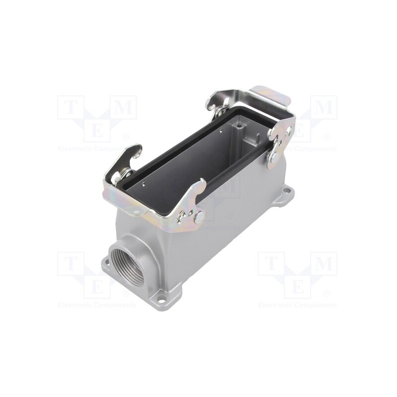 1 pcs x AMPHENOL - C14610F0245001 - Enclosure: for HDC connectors, C146, size E24, with double latch