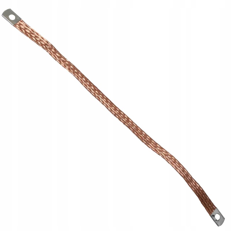 Copper braid ground cable