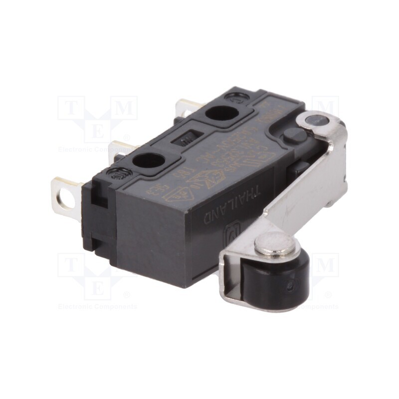 1 pcs x PANASONIC - AVL32553 - Microswitch SNAP ACTION, 5A/250VAC, 5A/30VDC, SPDT, ON-(ON), IP40
