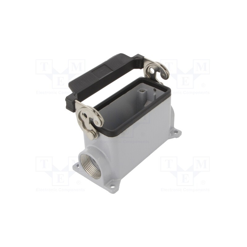 1 pcs x ILME - CHP 16 L2 - Enclosure: for HDC connectors, C-TYPE, size 77.27, Gland holes: 2