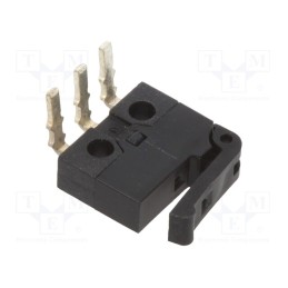 1 pcs x KNITTER-SWITCH - DM SSM01 CL2 - Microswitch SNAP ACTION, 0.5A/30VDC, SPDT, Rcont max: 100mΩ, PCB