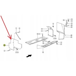 648944 1 right fan housing wall