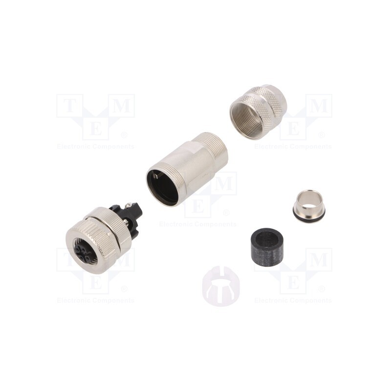 1 pcs x WEIDMu00dcLLER - 1784780000 SAIBM 5/8S M12 5P B-COD - Plug, M12, PIN: 5, female, B code-Profibus, for cable, straight