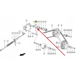 667603 0 pulley tensioner