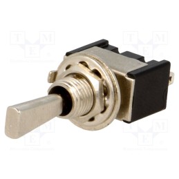 1 pcs x - TSM113F1 - Switch: toggle, Pos: 3, SP3T, ON-OFF-(ON), 3A/250VAC, -25÷85°C, 20mΩ