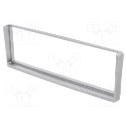 1 pcs x PER.PIC. - MA10001-5 - Radio frame, Alfa Romeo, 1 DIN, silver