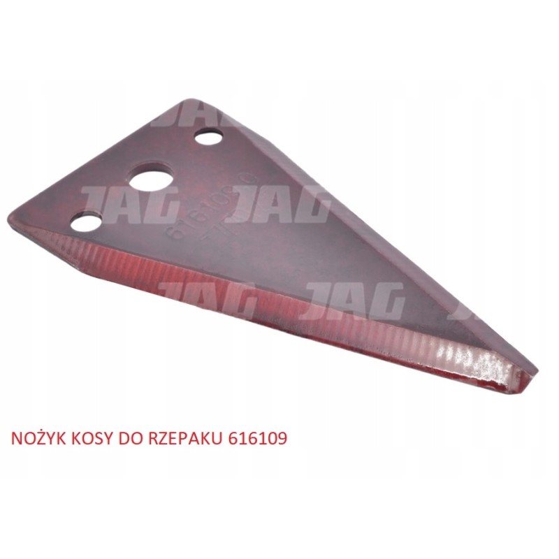 Claas 616109 Jag side scythe blade for rapeseed