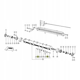 Claas external forage harvester knife bush 060016 2 org
