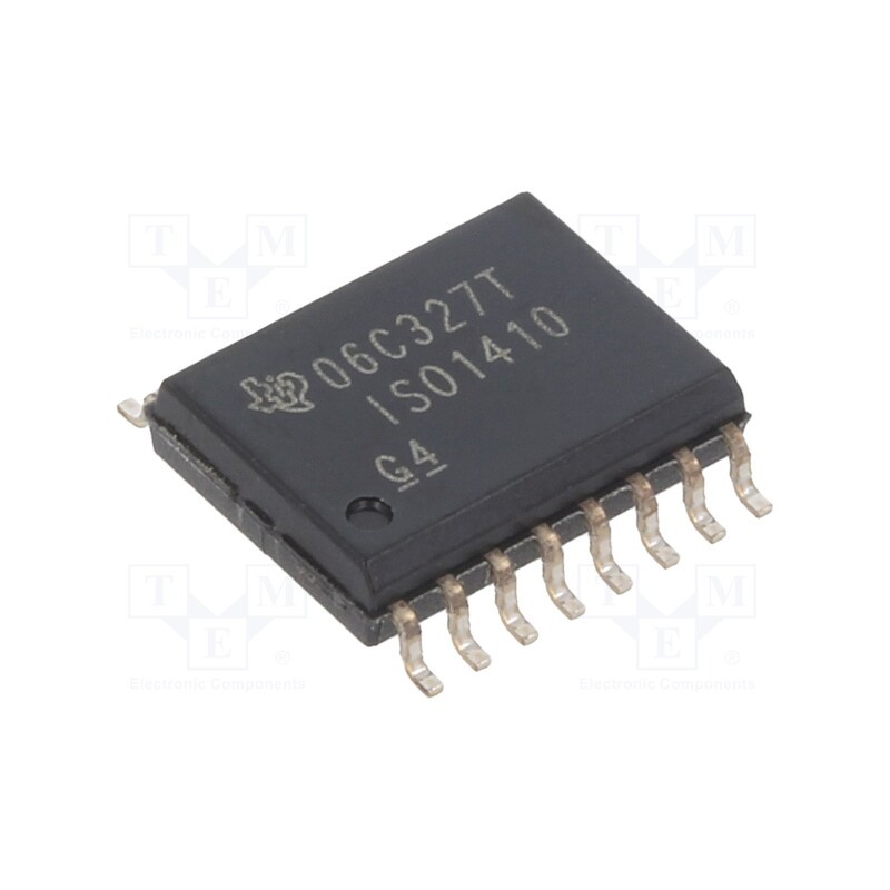 1 pcs x TEXAS INSTRUMENTS - ISO1410DW - IC: interface, transceiver, half duplex,Profibus,RS422,RS485