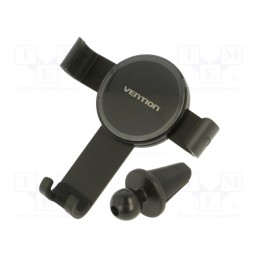 1 pcs x VENTION - KCSB0 - Car holder, black, air vent, 4.7÷7.2'