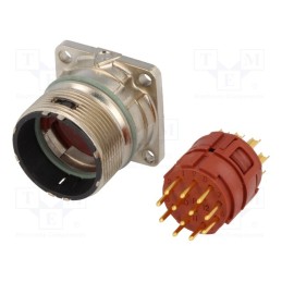 1 pcs x LAPP - EPIC KIT M23 A1 N 12P SLM - Connector: M23, socket, PIN: 12, male, soldering, straight, 7A, IP68